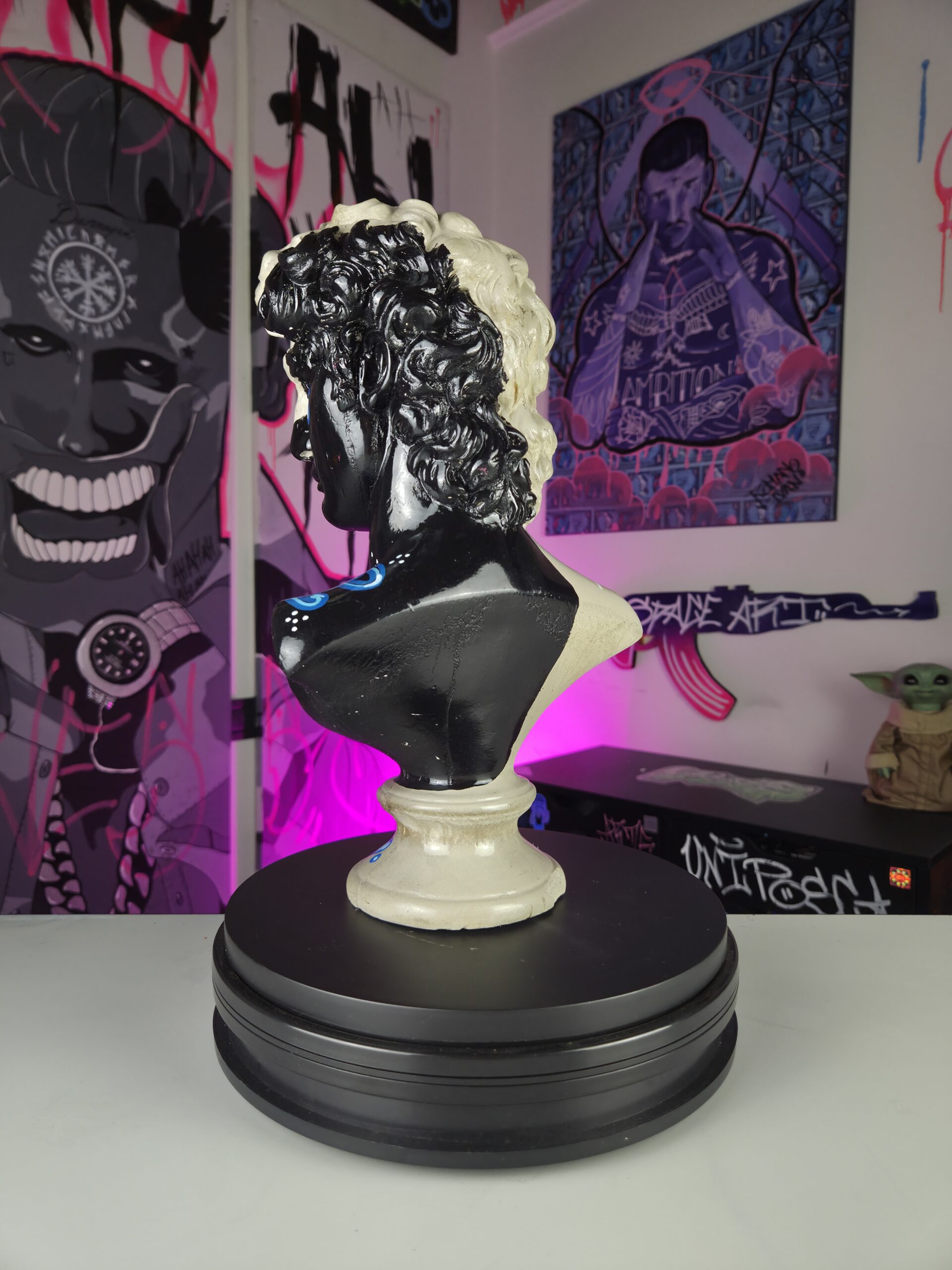 TESTA DAVID POP ART - immagine 3