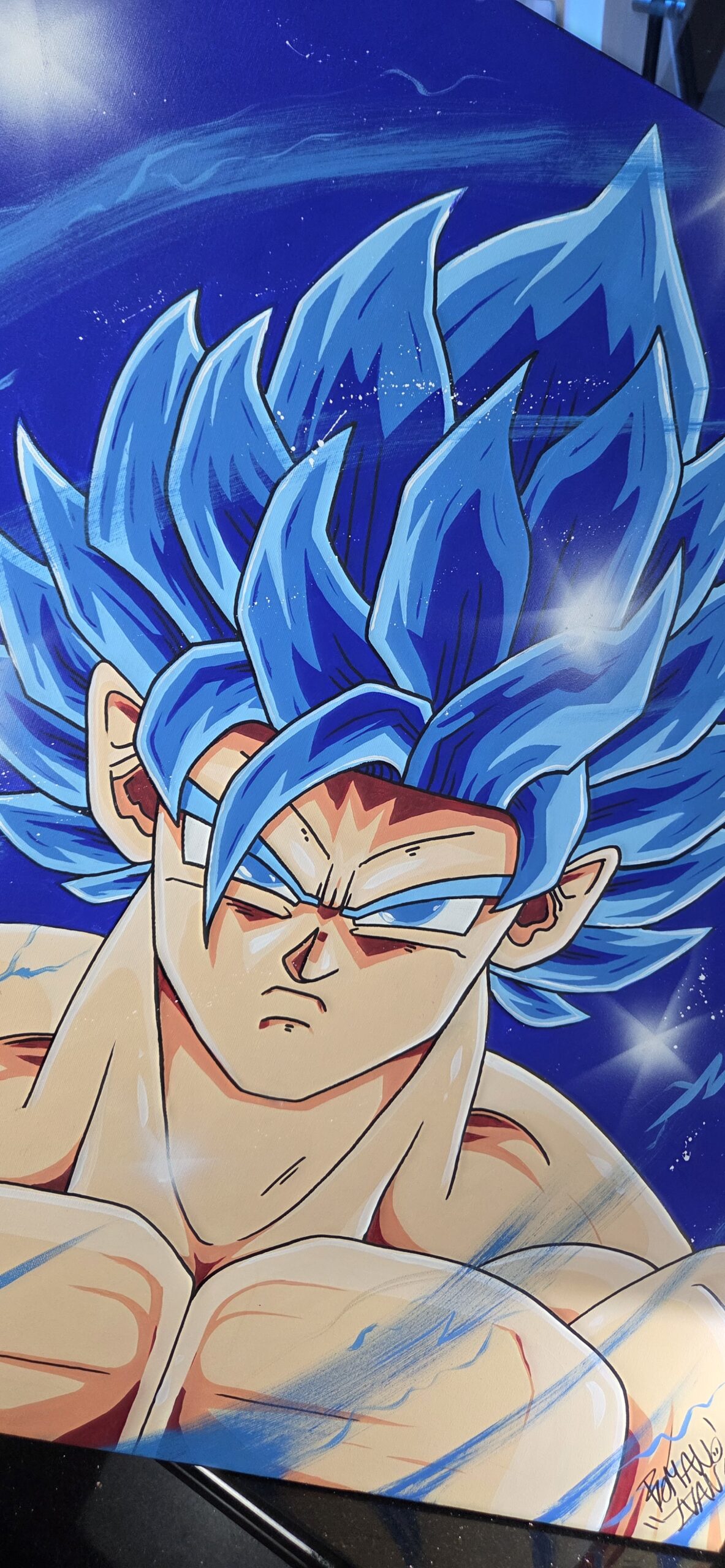 DIPINTO SSGOD BLU - immagine 3
